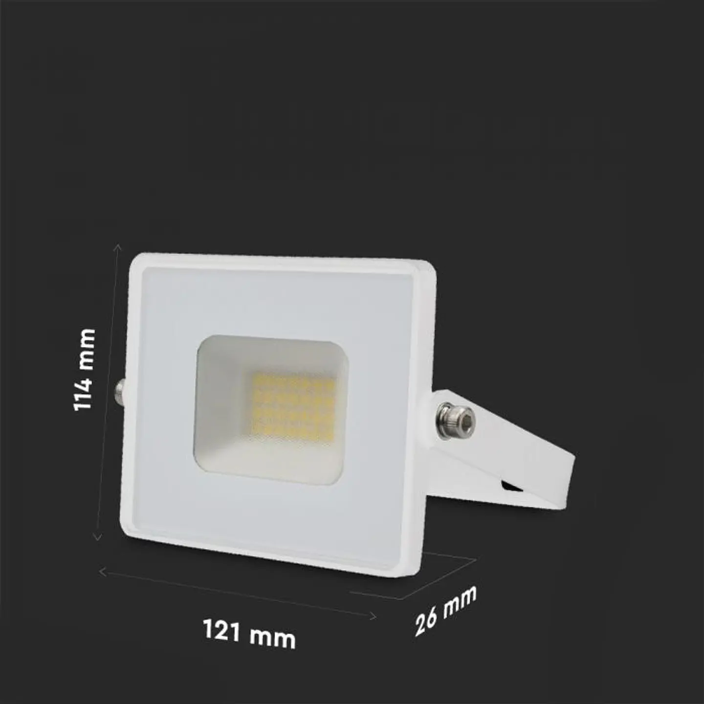 Proyector LED SMD 20W 6400K Cuerpo Blanco V-TAC 2