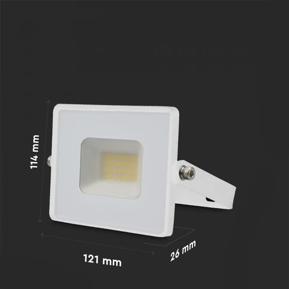 Proyector LED SMD 20W 6400K Cuerpo Blanco V-TAC 2