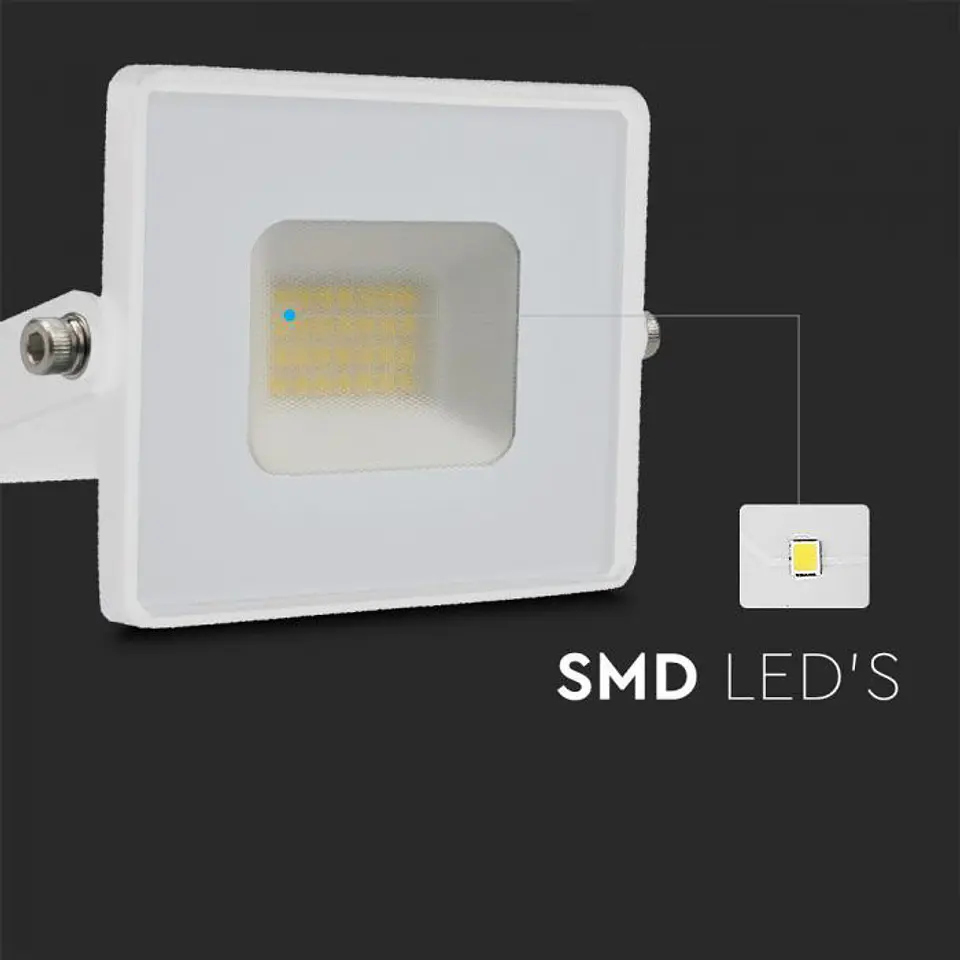 Proyector LED SMD 20W 6400K Cuerpo Blanco V-TAC 3