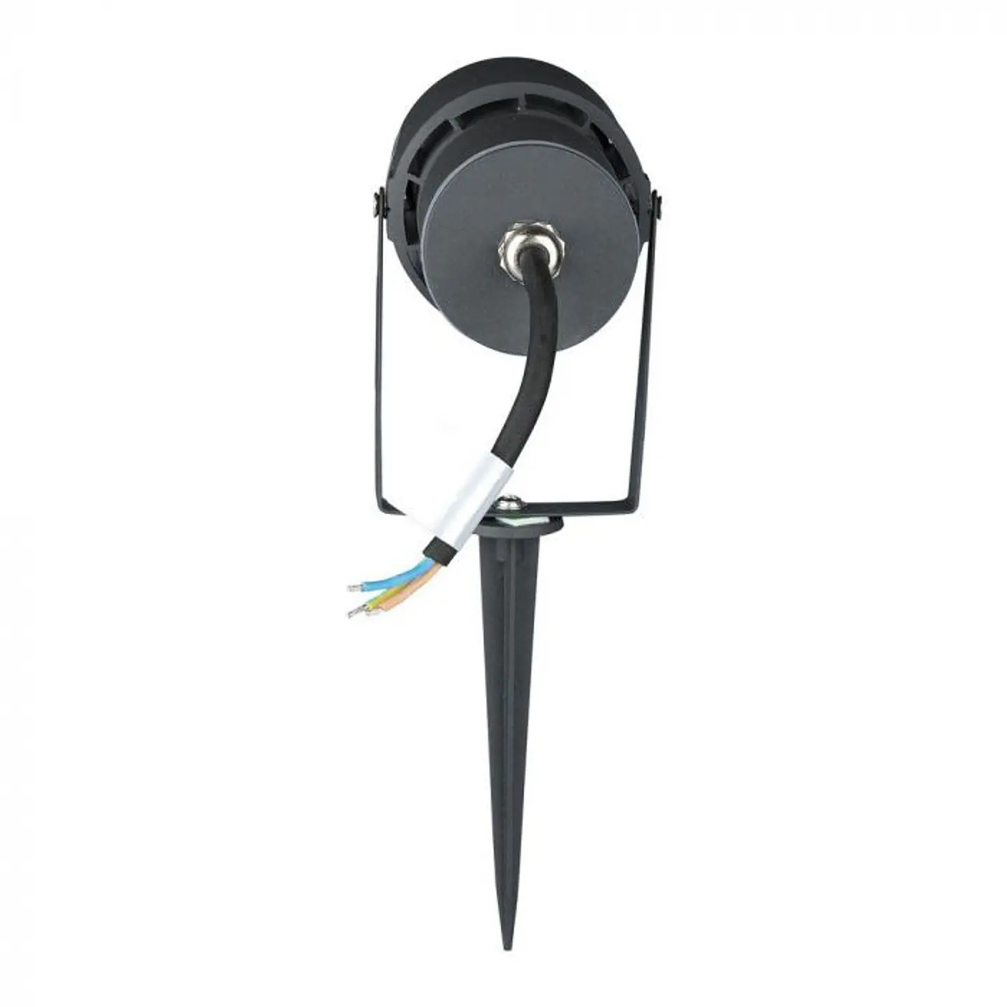 Projetor estaca p/jardim LED 12W 3000K IP65 Corpo Cinza V-TAC 4
