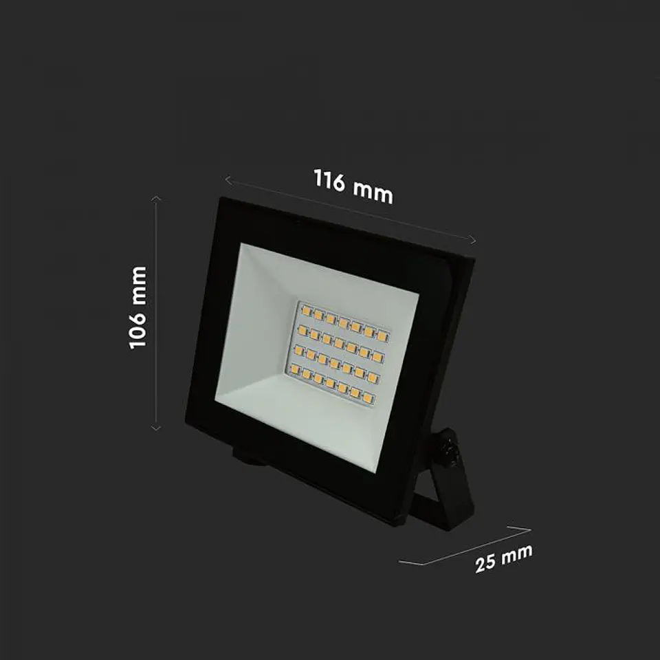 Floodlight LED SMD 20W IP65 Black Body V-TAC 2