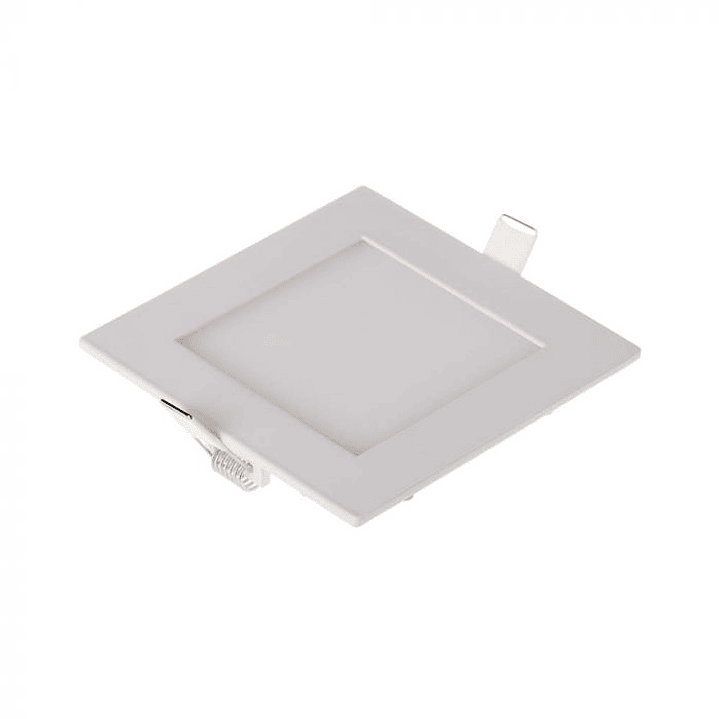 Downlight LED quadrado de encastrar 6W 6400K V-TAC 1