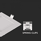 Downlight LED quadrado de encastrar 6W 6400K V-TAC - Thumbnail 3