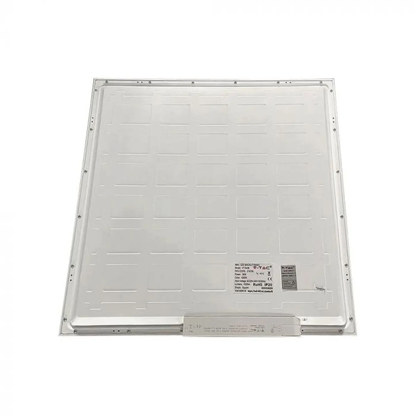 Panel LED SMD 36W 4000K 120lm/W 595x595mm V-TAC 2