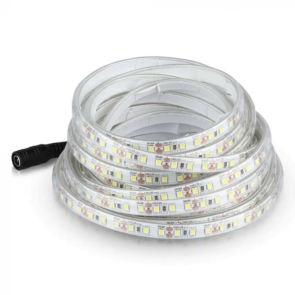 Fita LED SMD 3528 120 8W/M 3000K 12V IP65 V-TAC 1