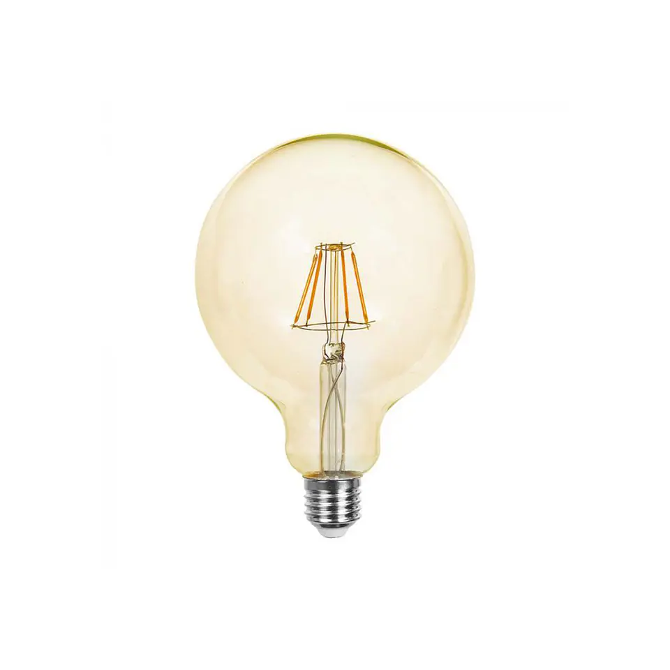 Lamp LED filament G125 12W 2200K E27 amber V-TAC 1