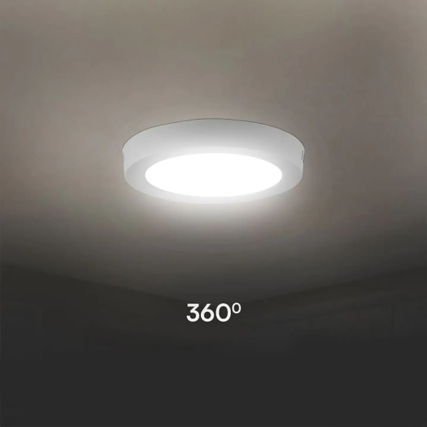 Downlight saliente redondo 24W Chip Samsung 4000K 288mm V-TAC 4