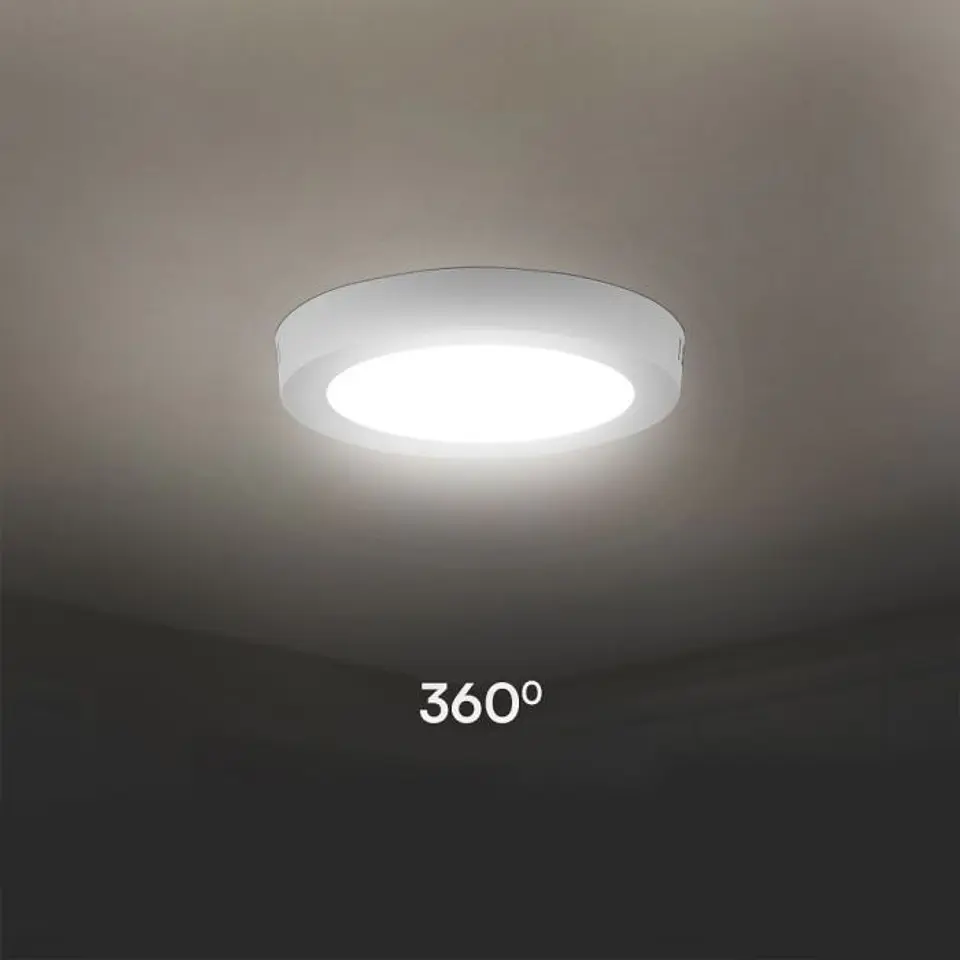 Downlight saliente redondo 24W Chip Samsung 4000K 288mm V-TAC 4