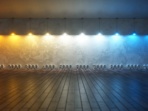 How to choose the color temperature of a lamp?