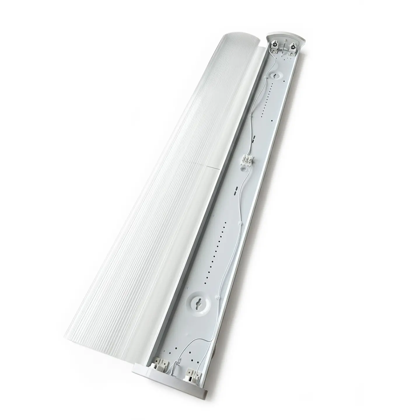 Waterproof Housing Acrylic 1200mm 2x LED lamps with opposite pole connection byWATT 2