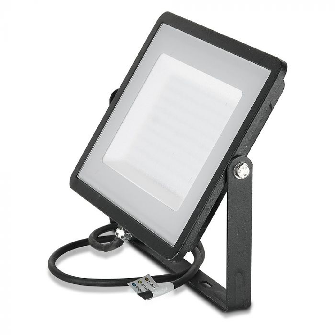Projetor 100 100W SMD SAMSUNG CHIP 3000K Corpo Preto V-TAC 2