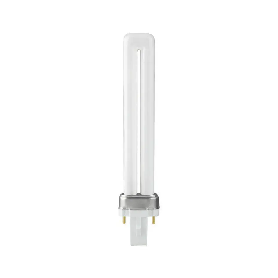 Bombilla fluorescente PL-S 9W 840 2P G23 byWATT 1