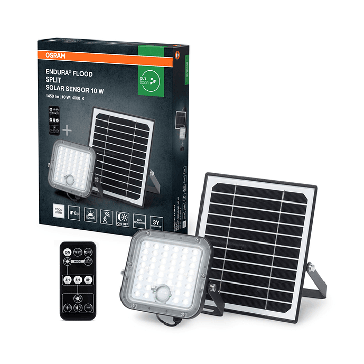 Projetor Endura c/ sensor solar e controlo remoto 10W 840 Ledvance 4