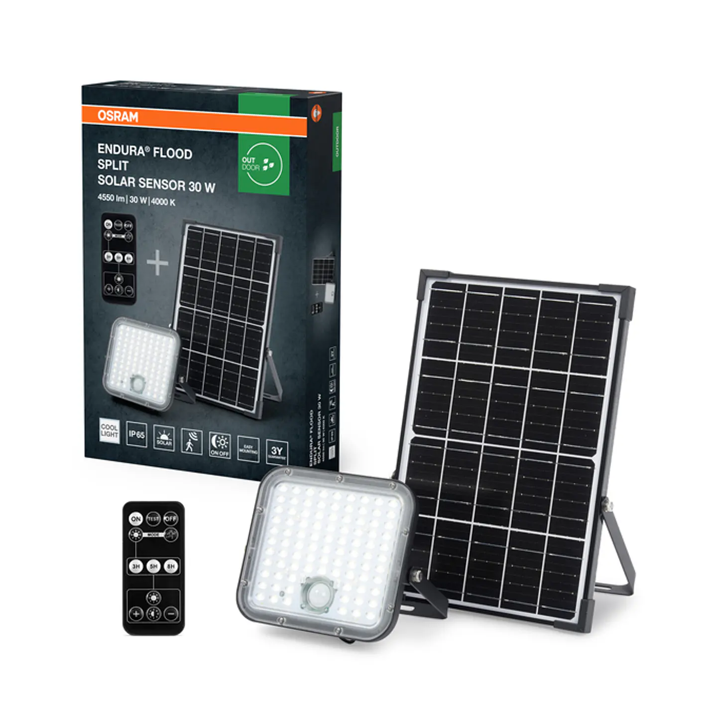 Proyector Endura con sensor solar y mando a distancia, 30W 840 Ledvance 4