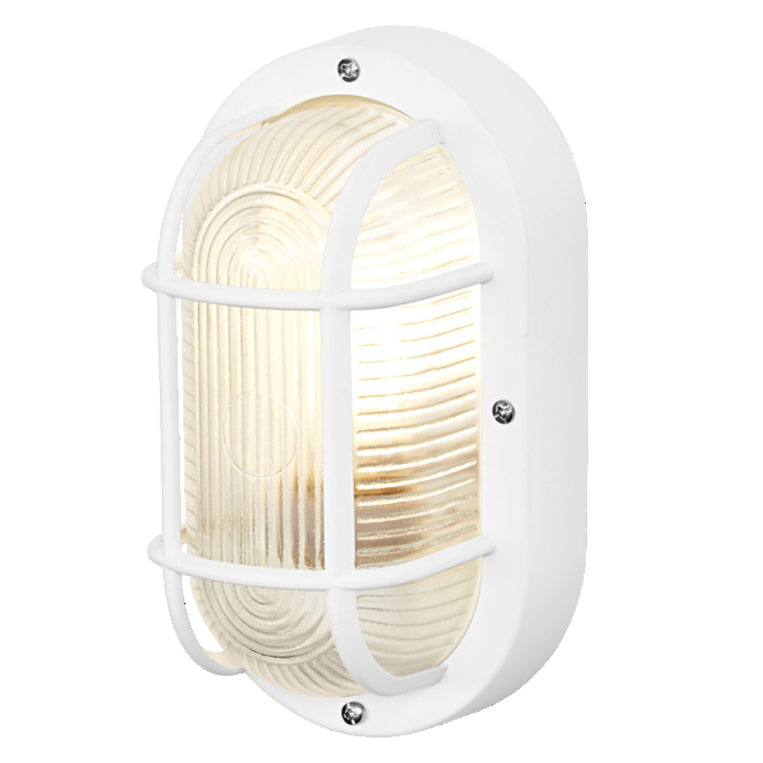 Bulkhead Essential oval E27 Blanco Ledvance 3