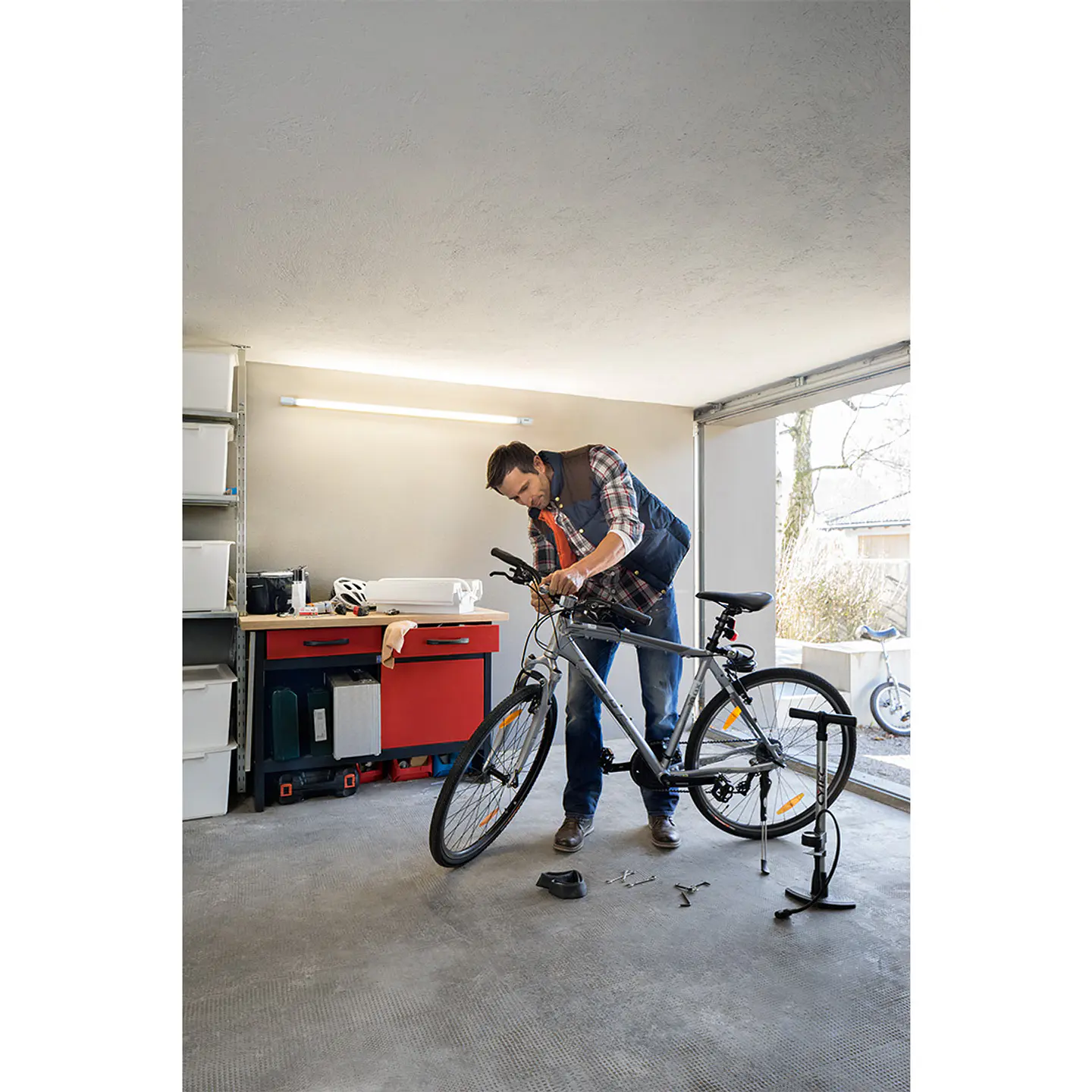 Régua TubeKit LED 1200mm 19W 4000K Ledvance 4