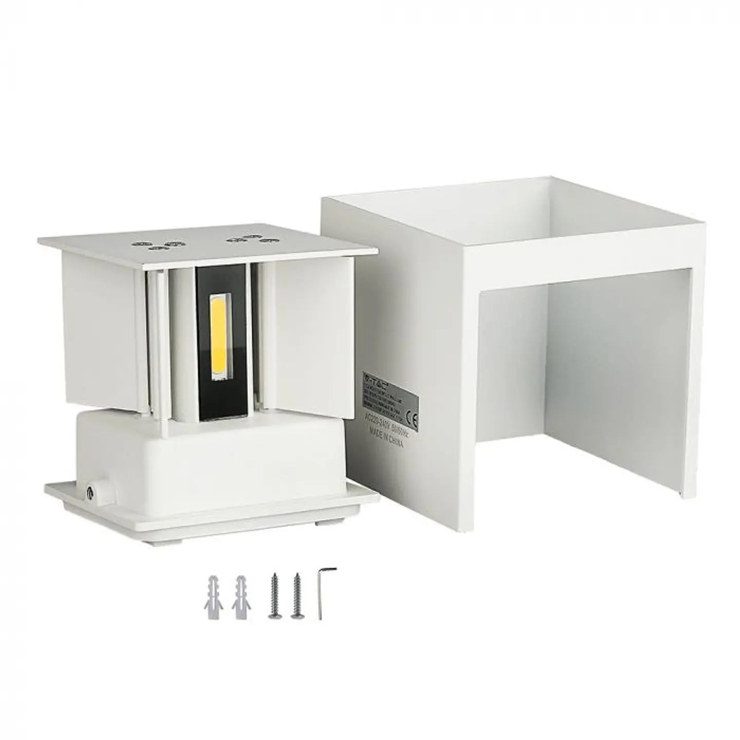 Aplique de parede Bridgelux 5W c/chip SMD Branco V-TAC 5