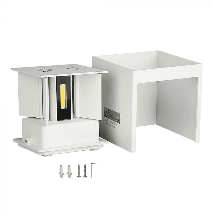 Aplique de parede Bridgelux 5W c/chip SMD Branco V-TAC 5