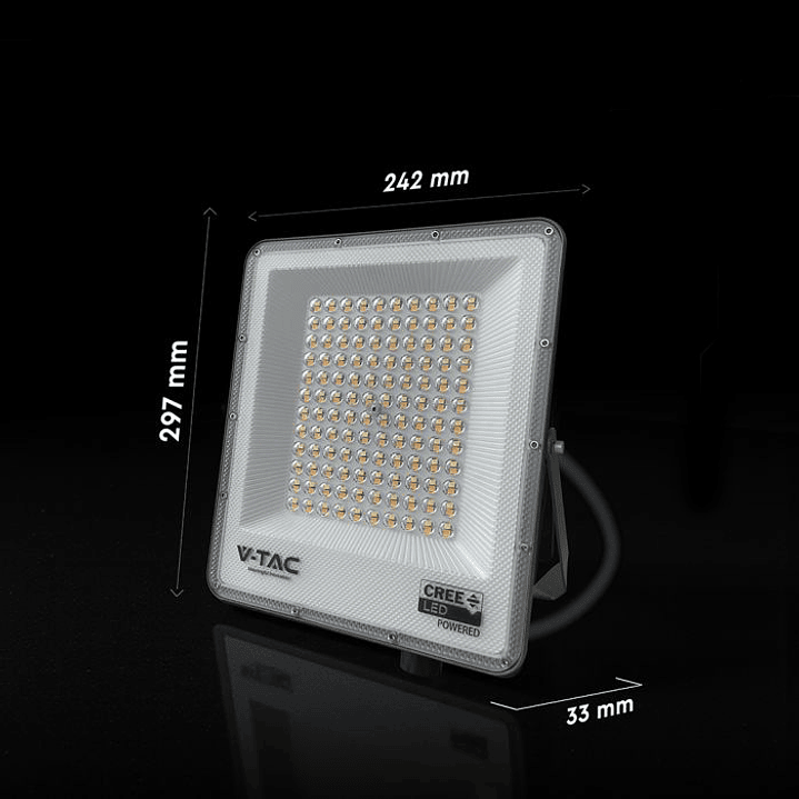 Projetor 100W LED Chip CREE CCT 3IN1 V-TAC 2