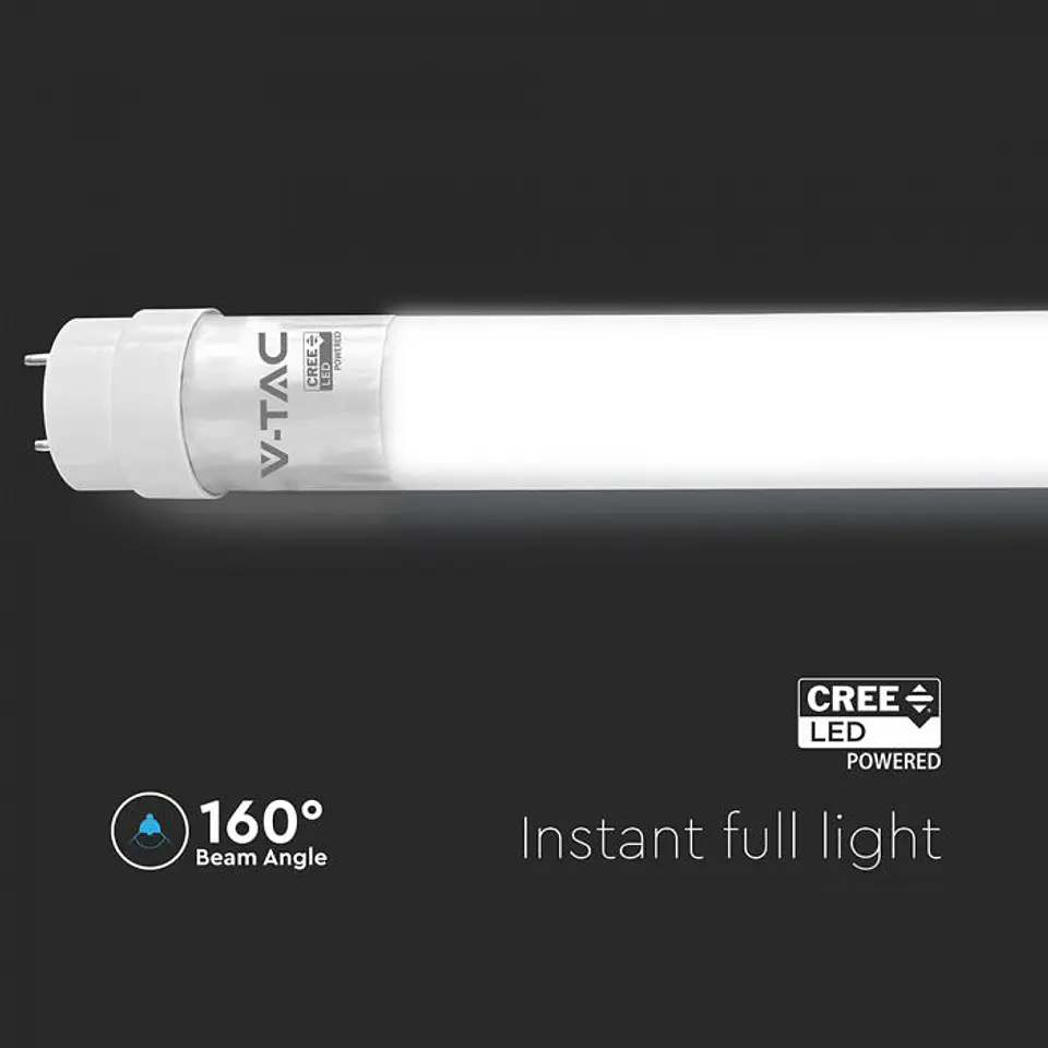 Lâmpada Tubo LED T8 Nanoplástico 9W 6500K Chip CREE 600mm V-TAC 4