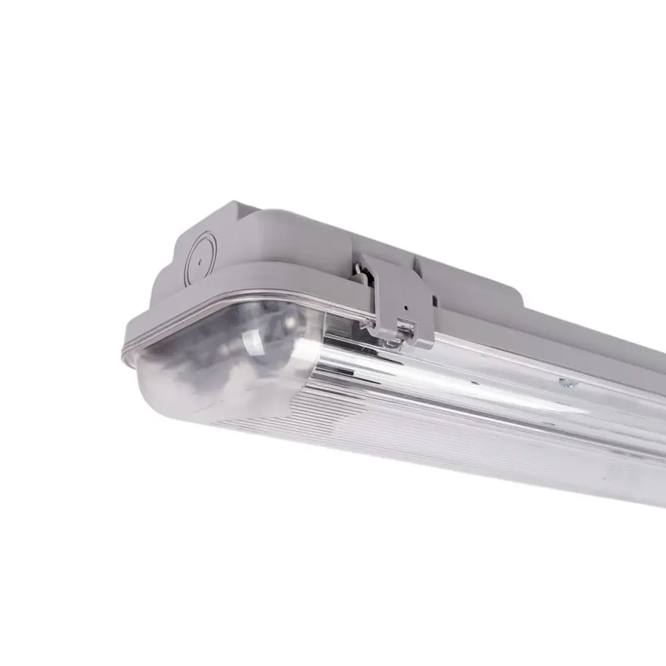 Pantalla Estanca para tubo LED con conexión en un lado 12