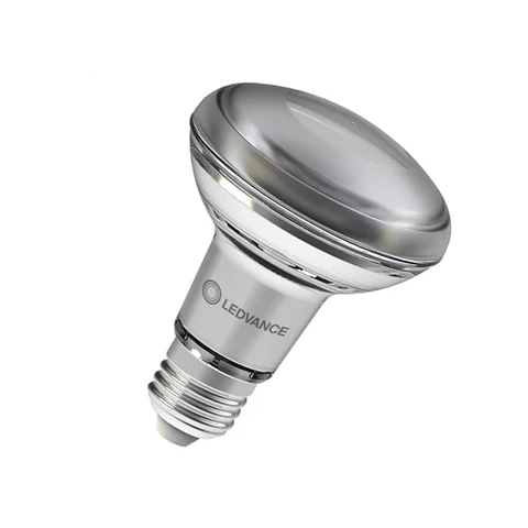 Lâmpada LED R80 60 4.9W 927 E27 36° DIM GL Ledvance