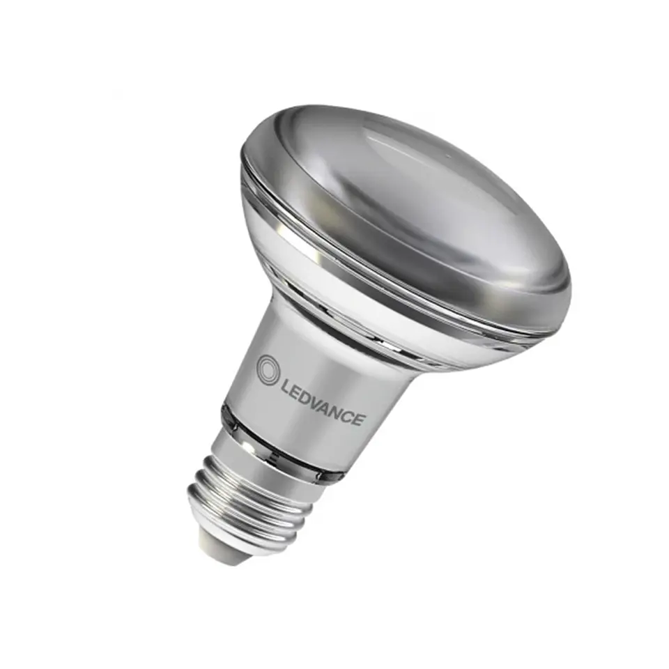 Lamp LED R80 60 4.9W 927 E27 36° DIM GL Ledvance 1