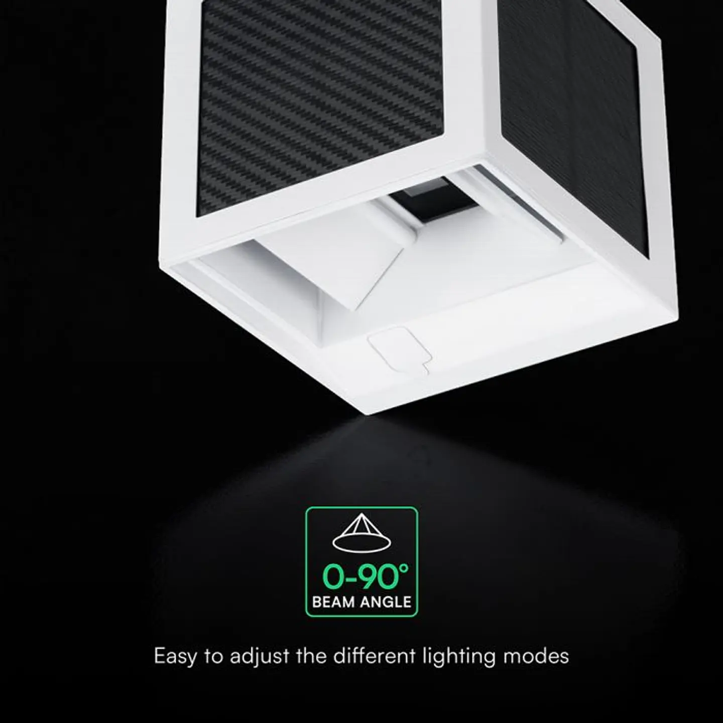Aplique de parede solar LED 9W c/sensor PIR 3IN1 IP65 Branco V-TAC 5