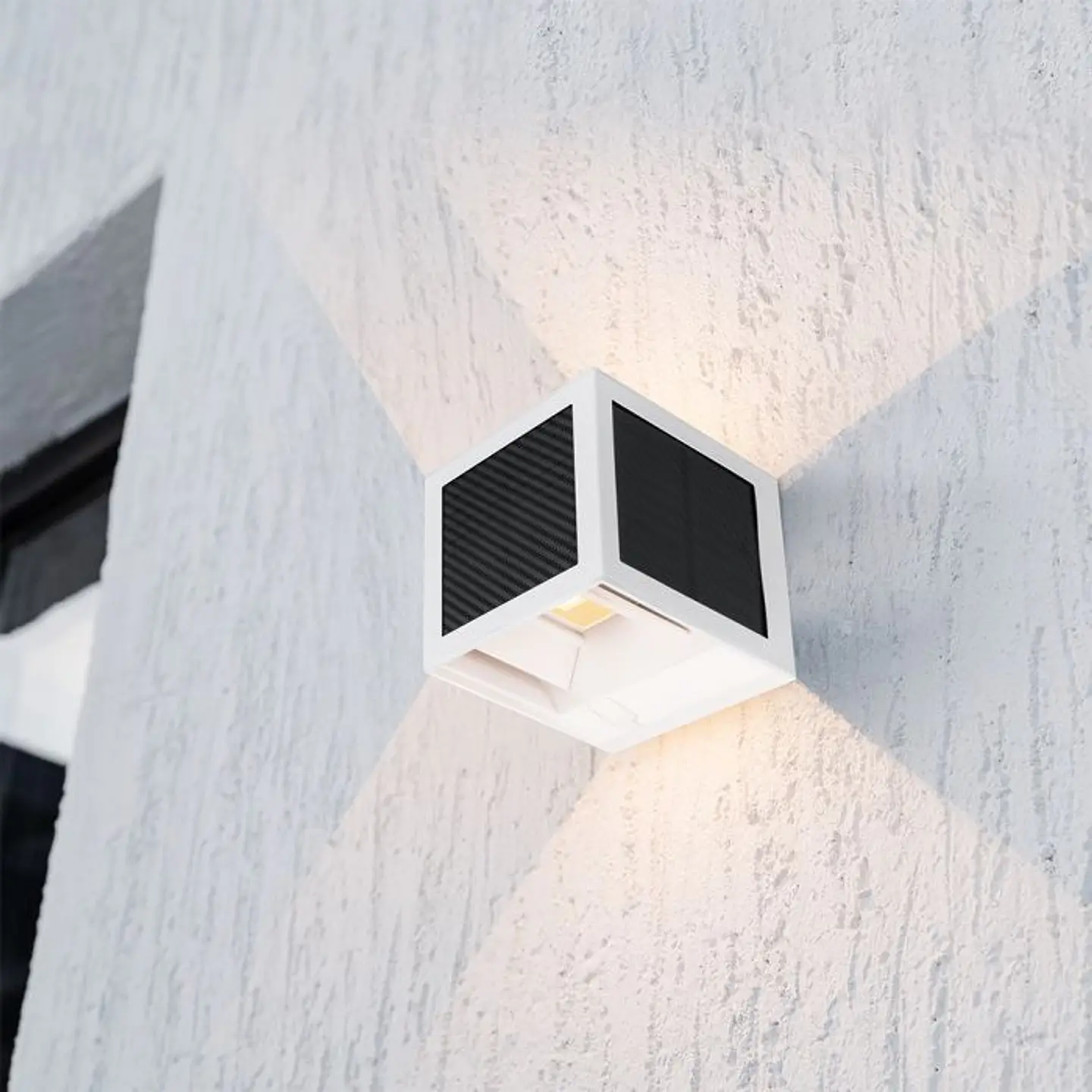 Aplique de parede solar LED 9W c/sensor PIR 3IN1 IP65 Branco V-TAC 8