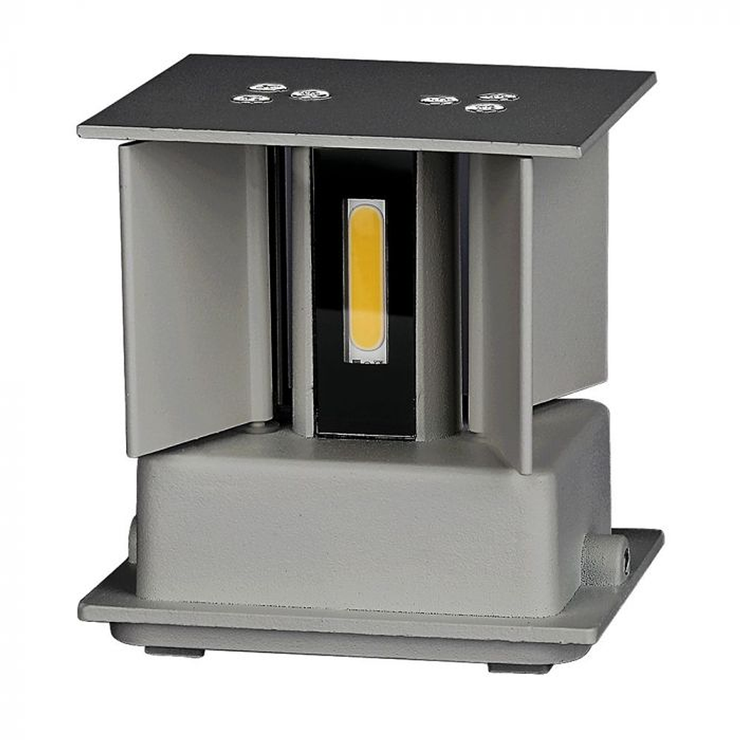 Aplique de parede Bridgelux 5W c/chip SMD Cinzento V-TAC 5