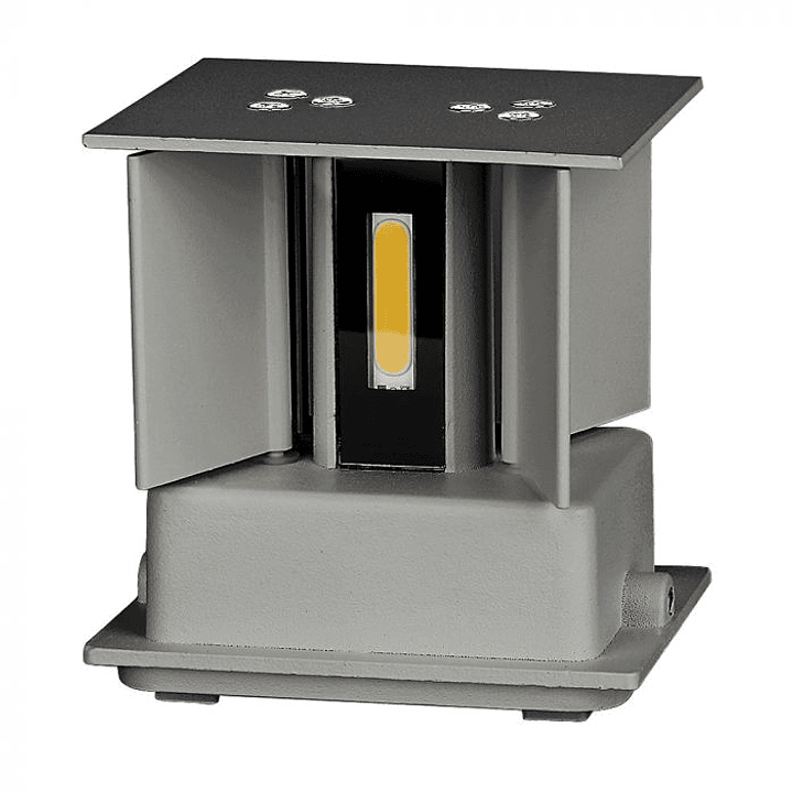 Aplique de parede Bridgelux 5W c/chip SMD Cinzento V-TAC 5