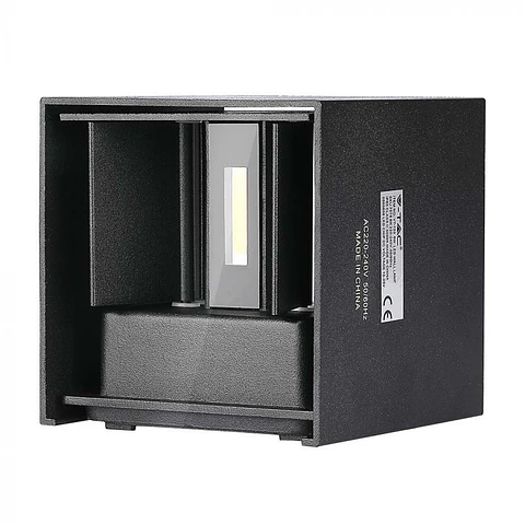 Aplique de pared Bridgelux 5W con chip SMD Negro V-TAC