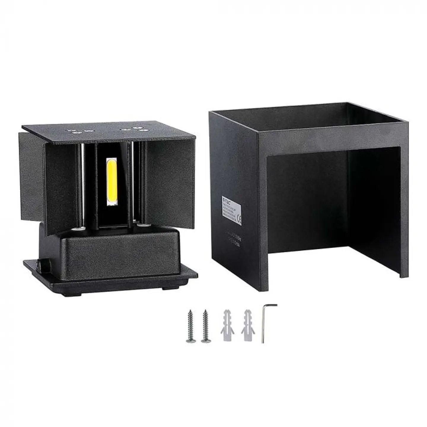 Wall lamp Bridgelux 5W with SMD chip Black V-TAC 5