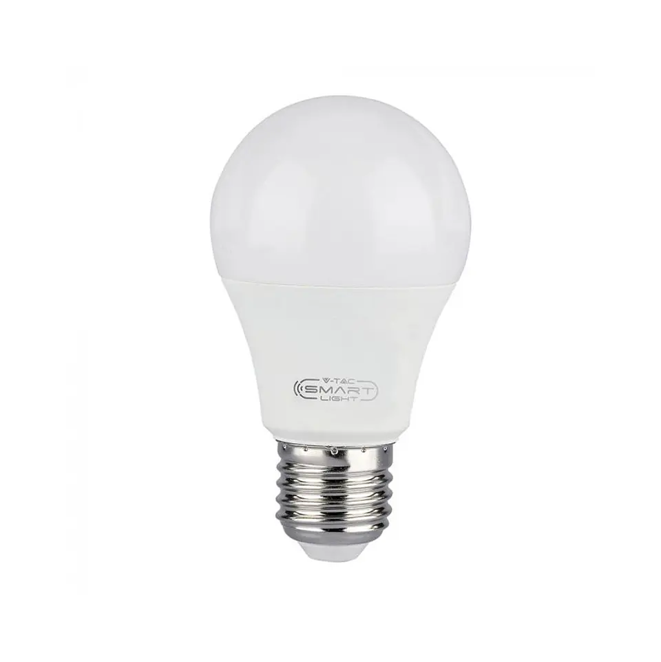 Lâmpada Smart 11W A60 E27 compatível c/ Alexa e Google home RGB+WW+CW V-TAC 1