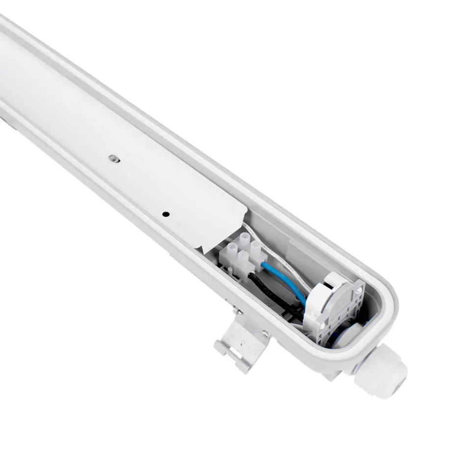 Armadura Estanque, ligação de um lado c/platine e clip de inox byWATT 5