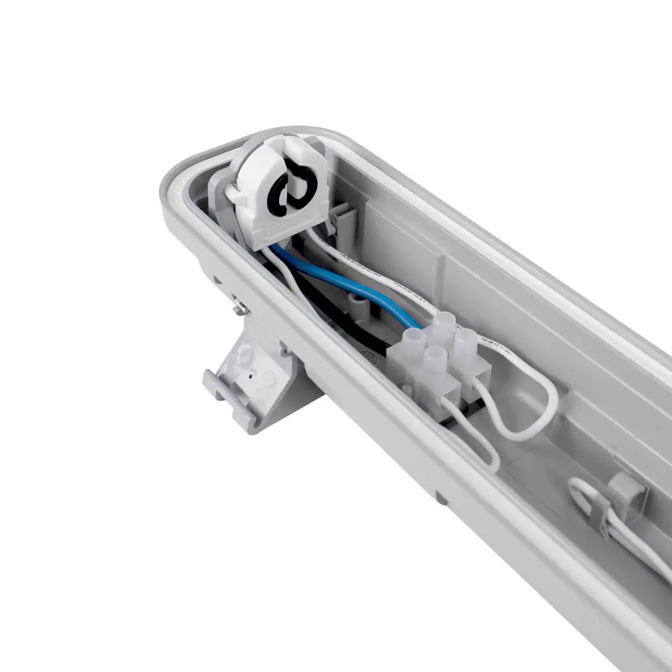 Armadura Estanque, ligação de um lado c/platine e clip de inox byWATT 7