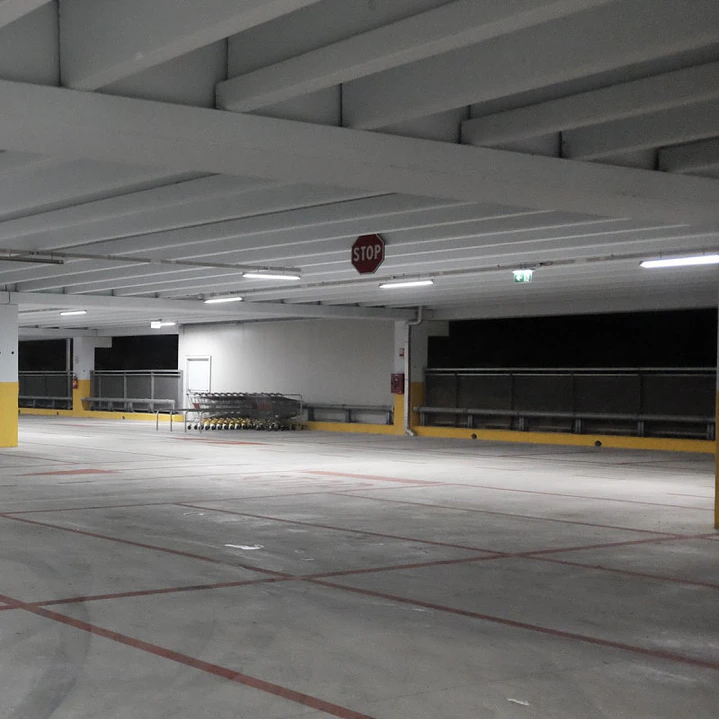 Pantalla Estanca, conexión de un solo lado con placa y clip de acero inoxidable de byWATT 19