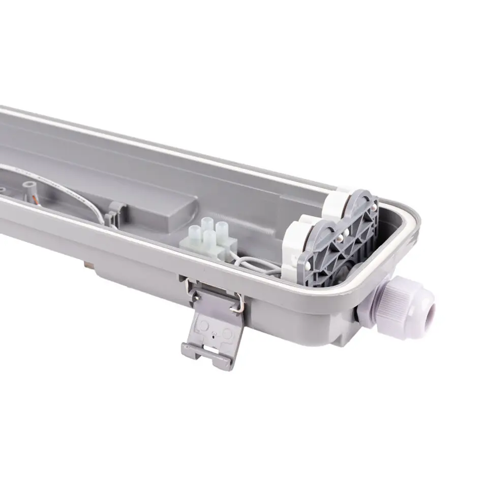 Armadura Estanque, ligação de um lado c/platine e clip de inox byWATT 17