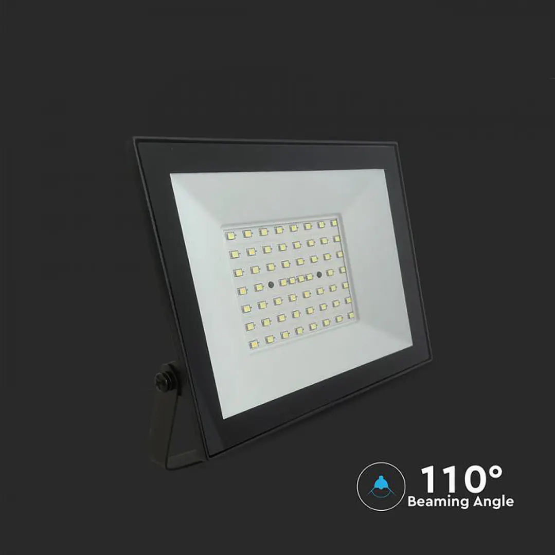 LED Floodlight 50W 6500K Black Body V-TAC 4