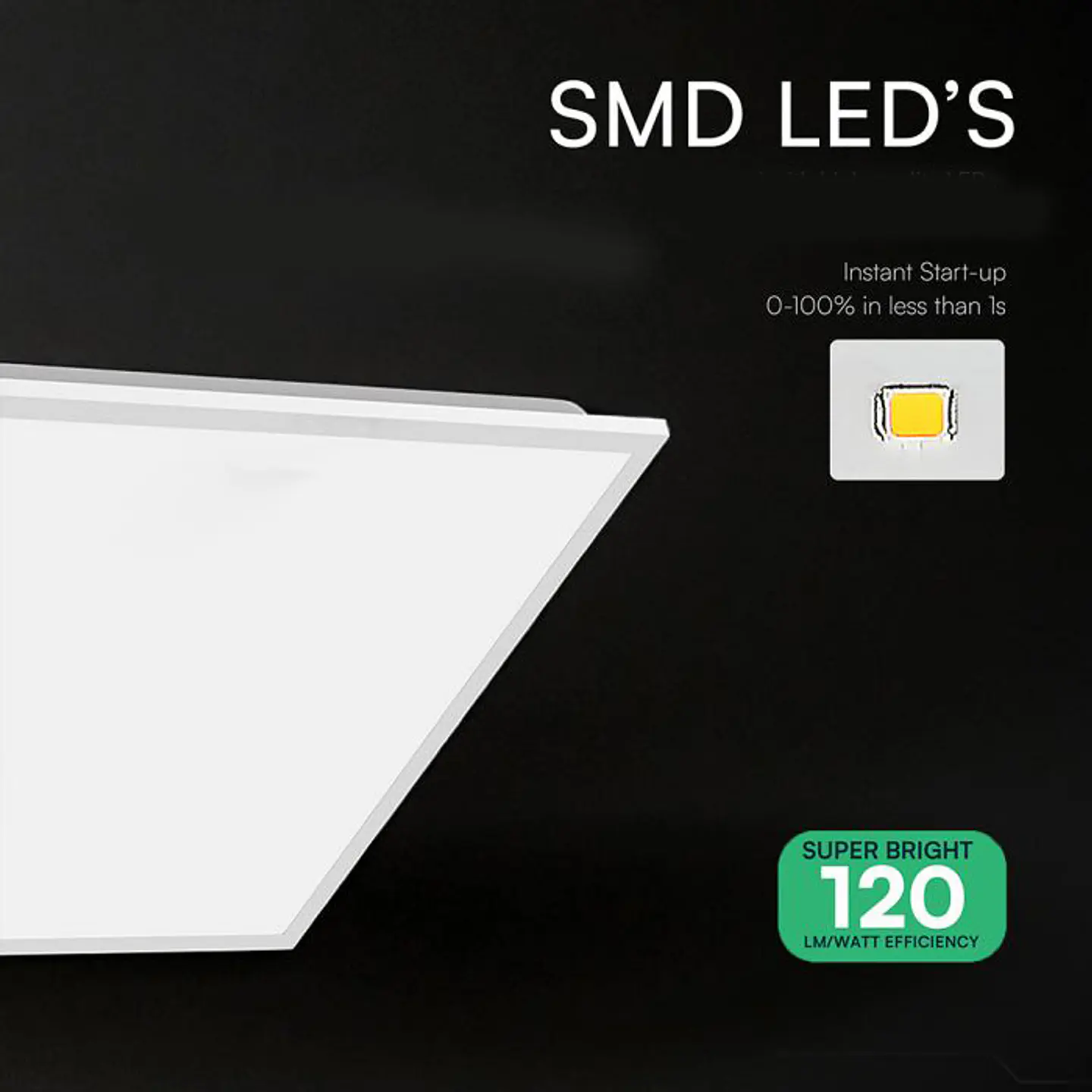 Painel Backlit LED 40W 600x600mm 4000K 120LM/W V-TAC 4