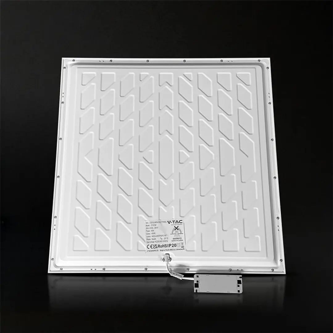 LED Backlit Panel 40W 600x600mm 4000K 120LM/W V-TAC 2