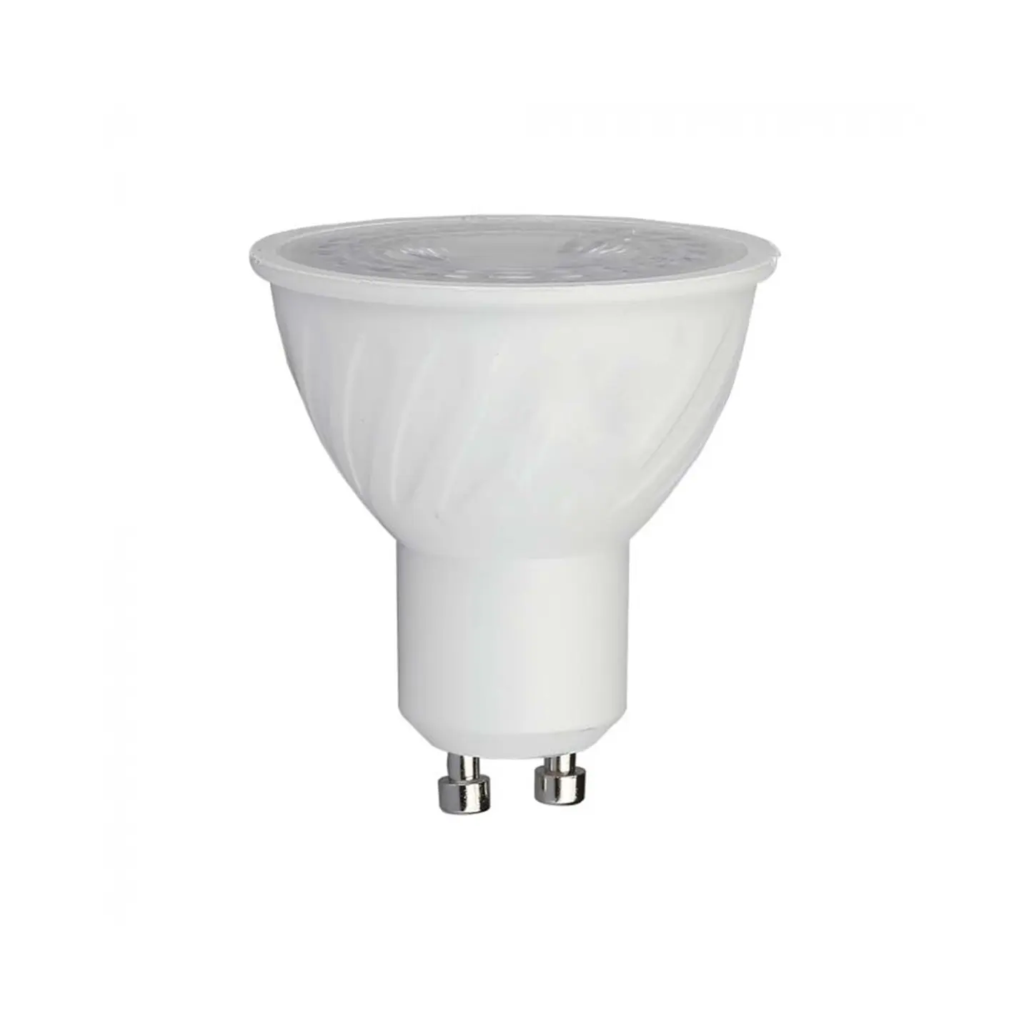 Lâmpada LED Plastic Spotlight CREE Chip 6W GU10 110° DIM V-TAC 2