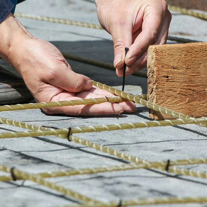 Cable tie 7.6x300mm Black UL94-V2 (pack 100) V-TAC 7