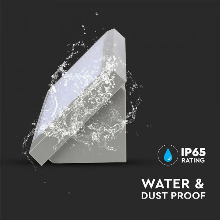 Wall lamp LED 12W LED Soft Light Medium Gray Body 6400K V-TAC 6