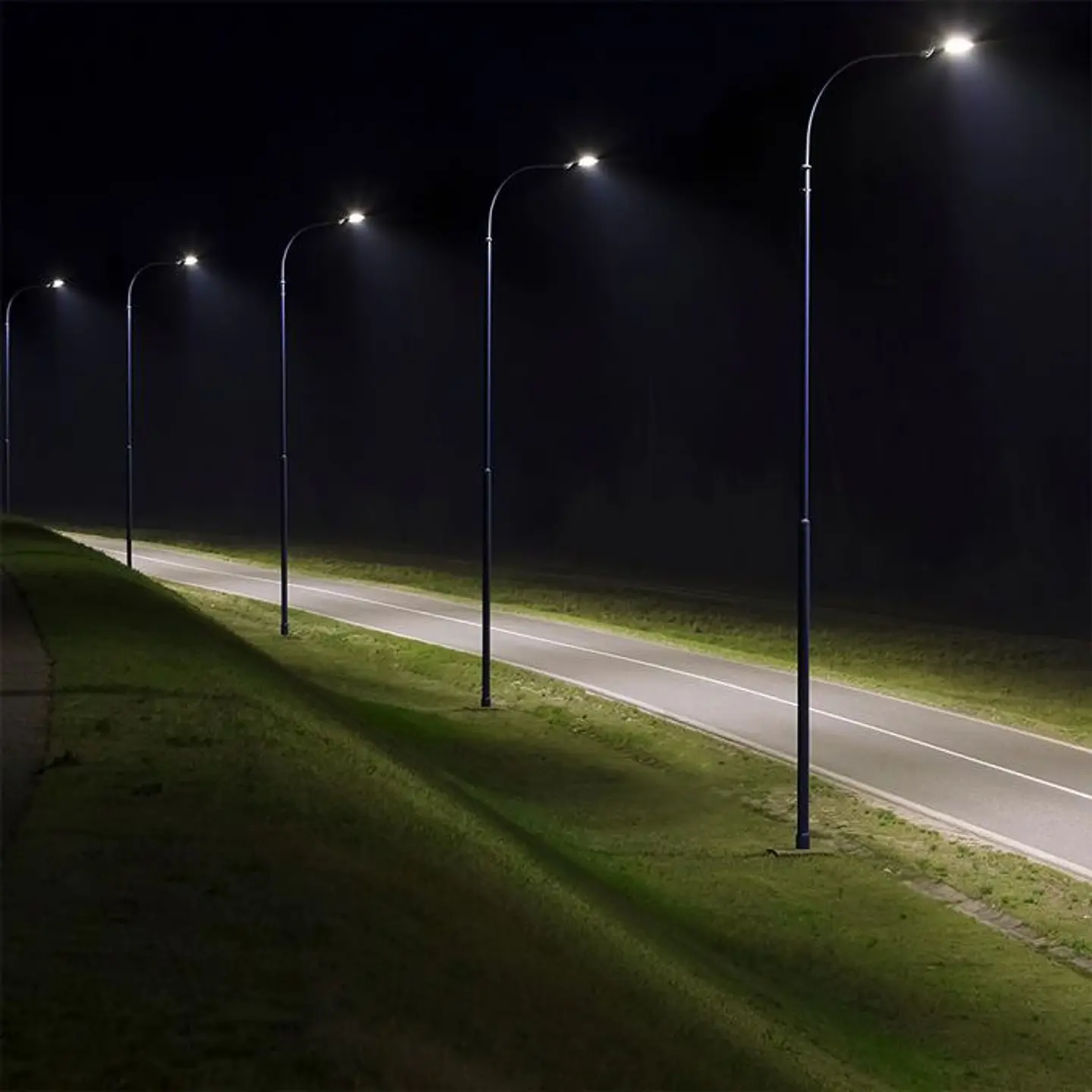 Luminária de Iluminação Pública 100W LED Chip Samsung 4000K V-TAC 6
