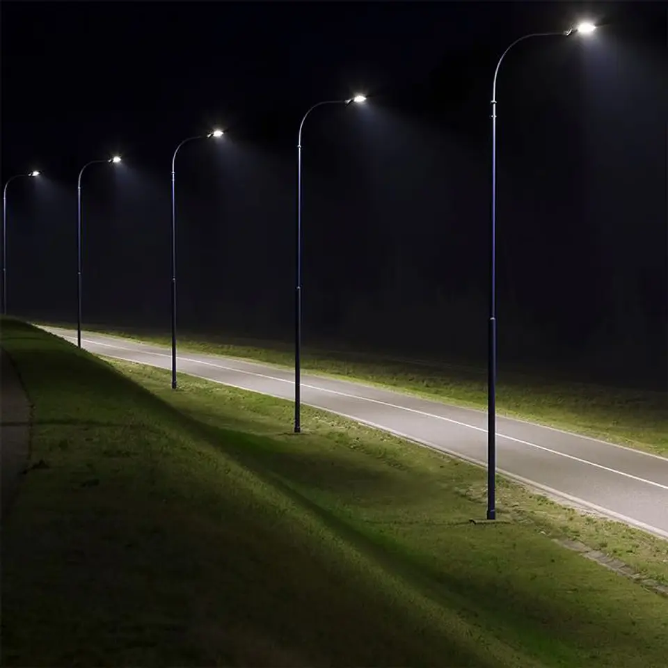 Luminária de Iluminação Pública 100W LED Chip Samsung 4000K V-TAC 6