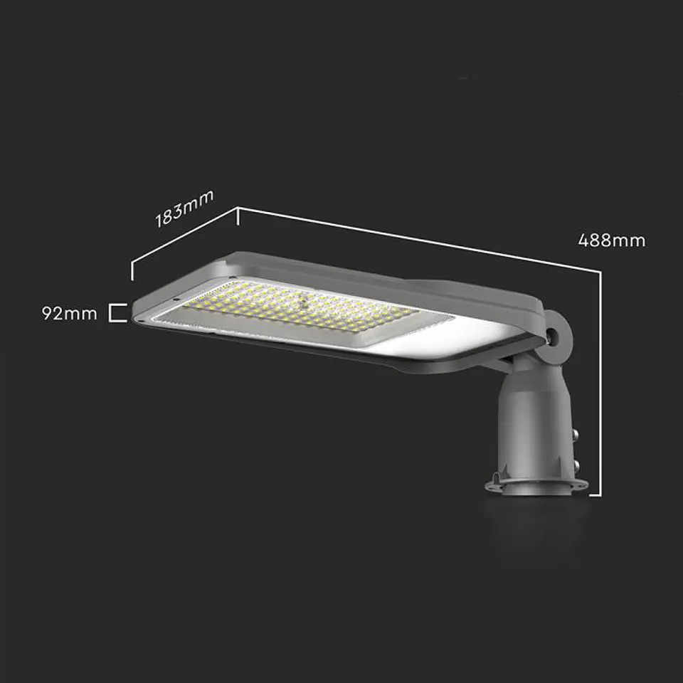 Luminária de Iluminação Pública 100W LED Chip Samsung 4000K V-TAC 2