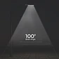 Street Lighting Luminaire 100W LED Chip Samsung 4000K V-TAC - thumbnail 4