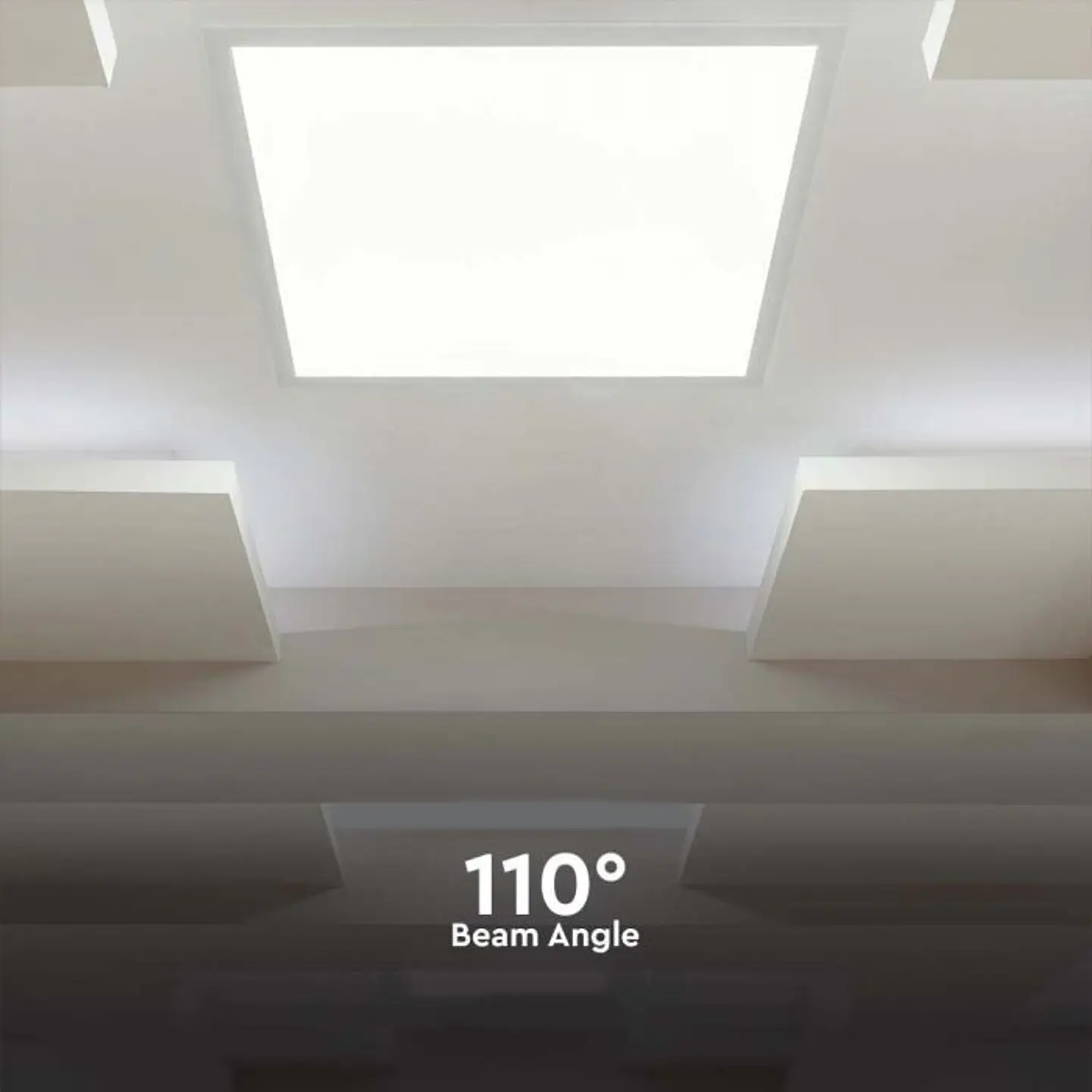 Painel Blacklit 40W LED 595x595mm Driver Philips 6500K 120LM/W V-TAC 6