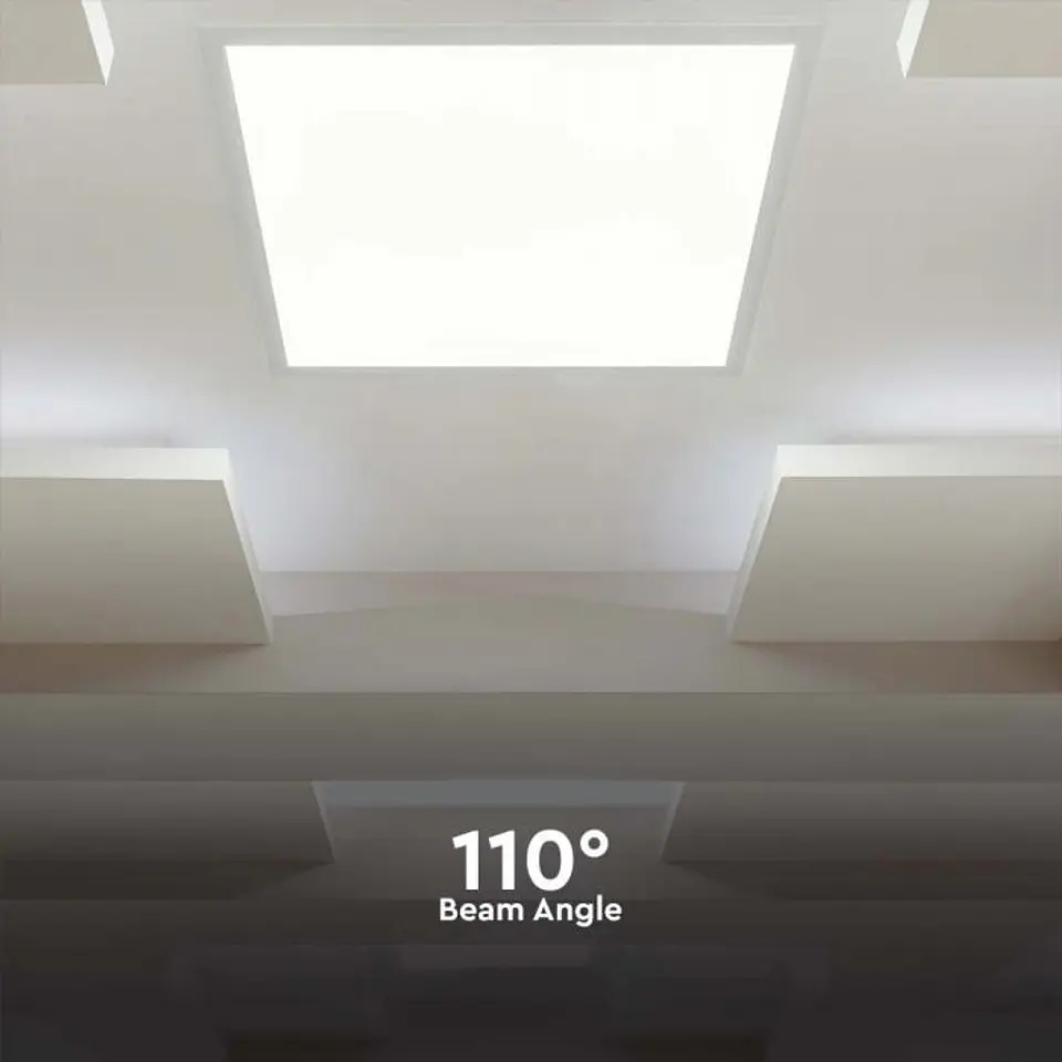 Painel Blacklit 40W LED 595x595mm Driver Philips 6500K 120LM/W V-TAC 6